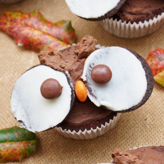 Owl Cupcakes