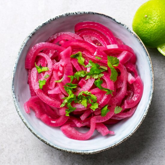 Make Your Own Pickled Red Onions