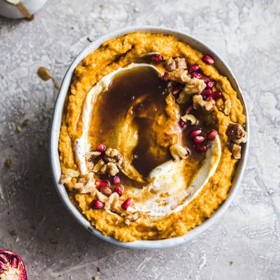 Cream Cheese Pumpkin Hummus