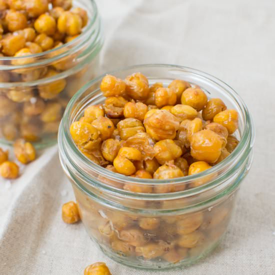 Roasted Truffle Chickpeas