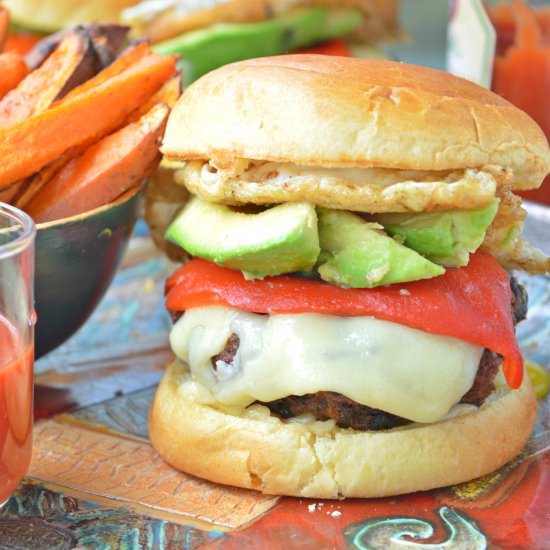 Turkey Breakfast Burgers