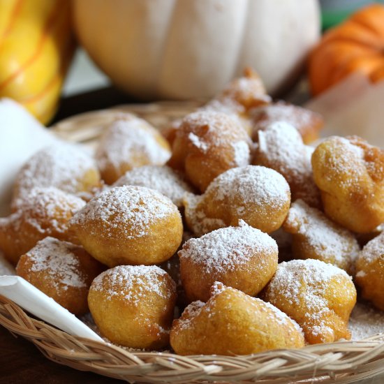 Pumpkin Fritters