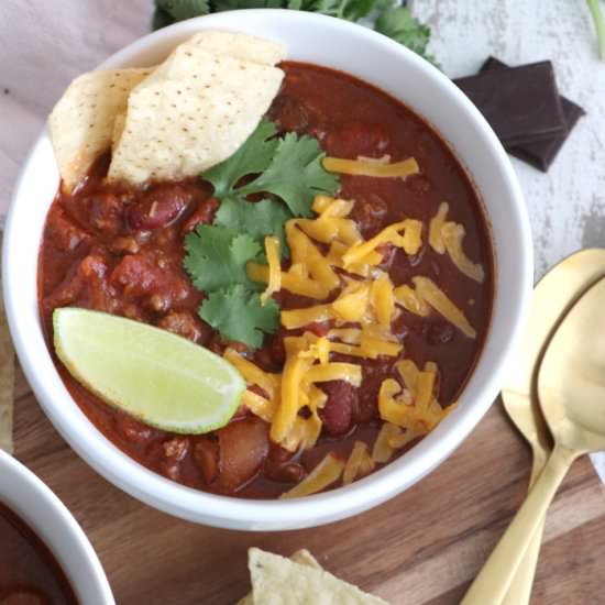 Chipotle Chocolate Chili