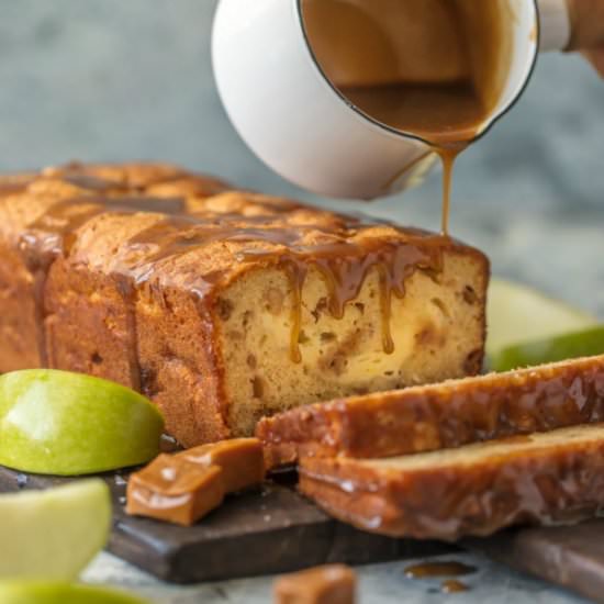 Caramel Cheesecake Bread