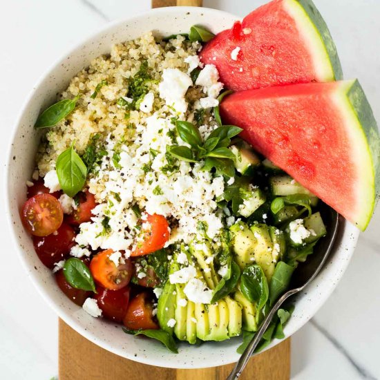 Feta Quinoa Salad