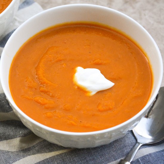 Chipotle Sweet Potato Bisque