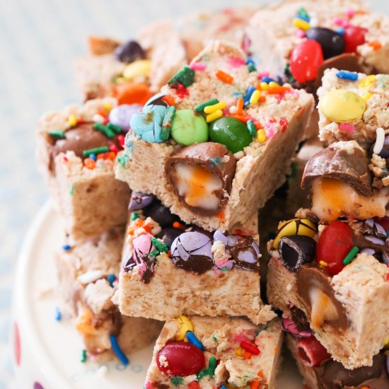 Easter Candy Fudge