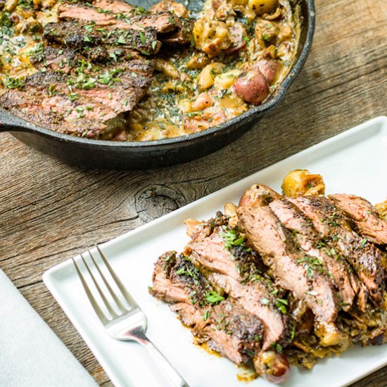 Paleo-ish Beef n Potato Stroganoff