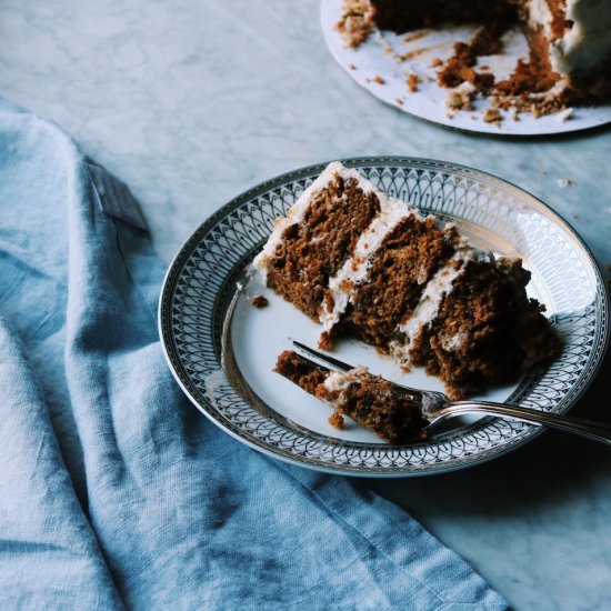 Pumpkin Muscovado Layered Cake