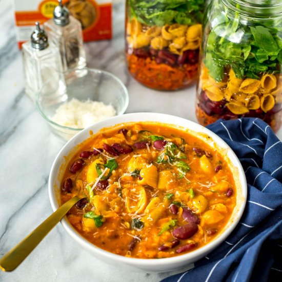 Minestrone Soup Jars