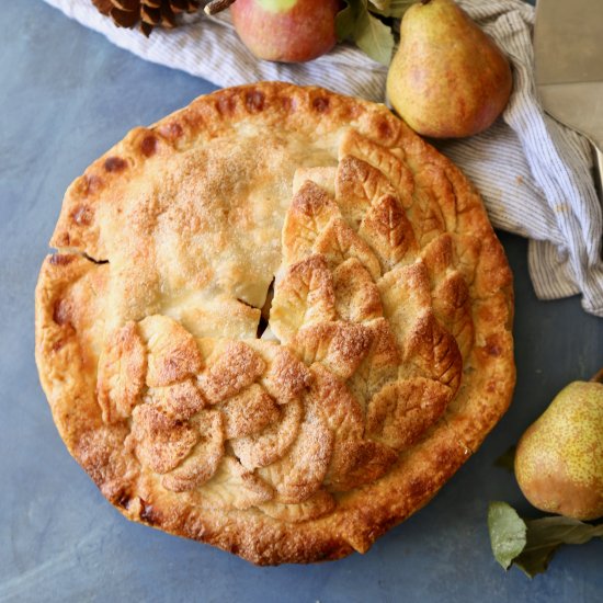 Apple Pear Pie