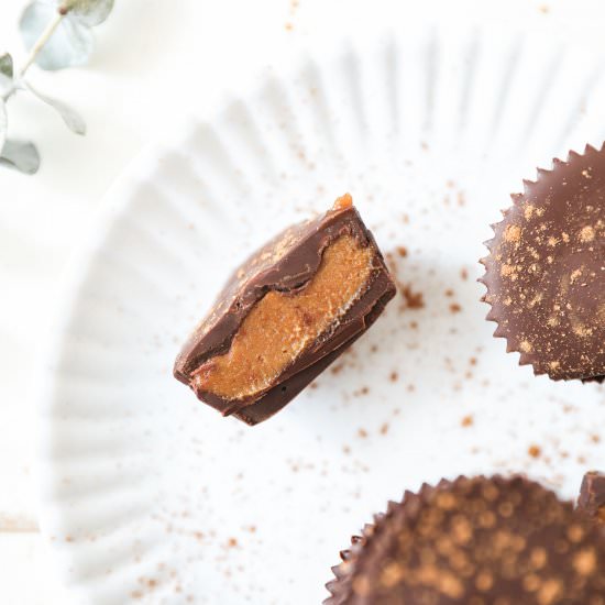 Chocolate Pumpkin Butter Cups