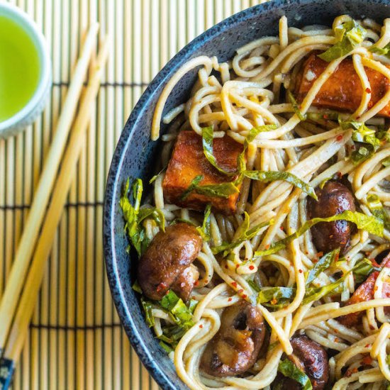 Stir-Fried Soba Noodles