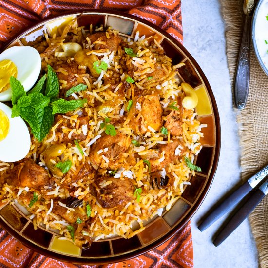 chicken-65 Biryani