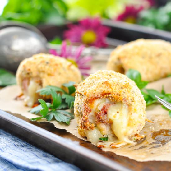 Italian Stuffed Chicken Roll-Ups