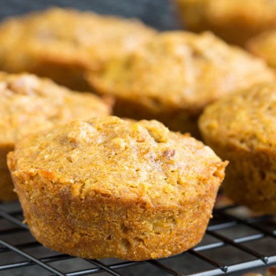 Pumpkin Pecan Pie Muffins