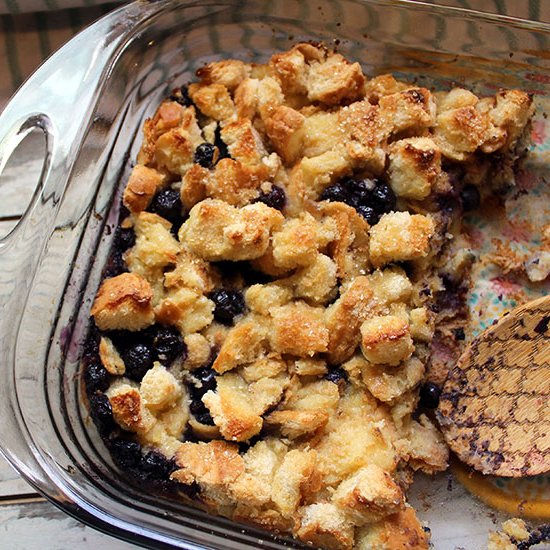 Blueberry French Toast Bake