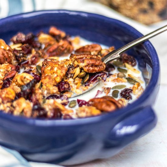 Pumpkin Spice Granola