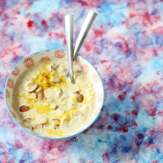 Chawal Kheer: Indian Rice Pudding