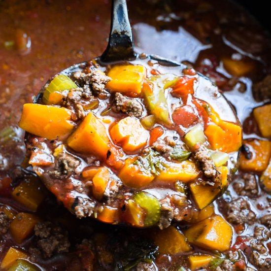 Paleo Hamburger Soup