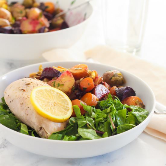 Lemon Herb Chicken and Vegetables