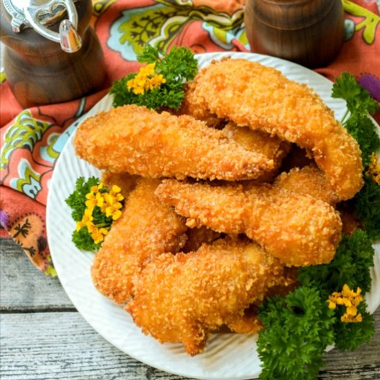 Crispy Fried Chicken Golden Brown