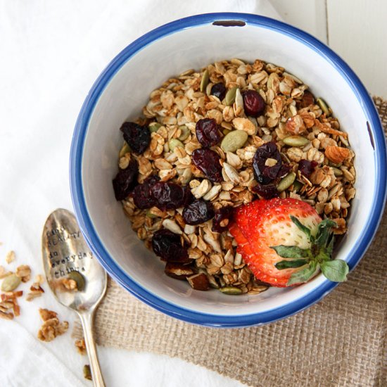 Honey Cinnamon Granola