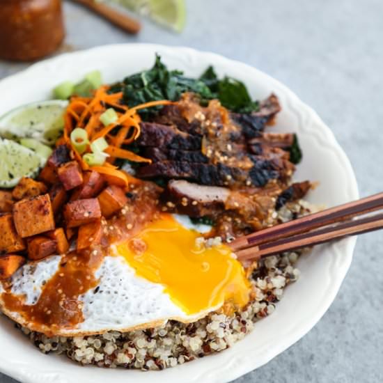 Korean Beef Bibimbap Bowls