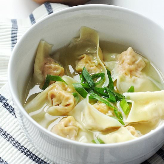 Homemade Wonton Soup