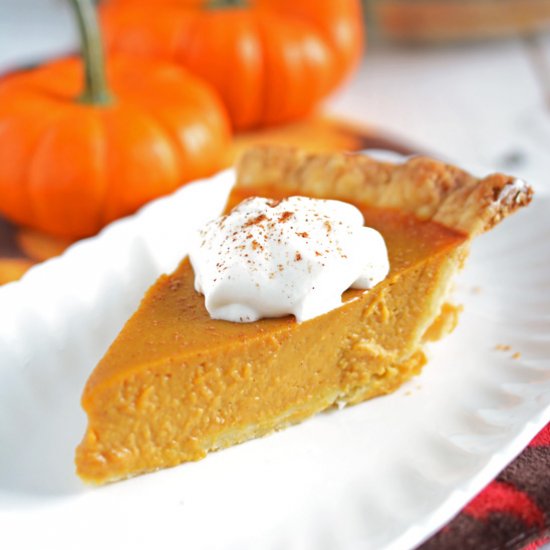 The Quintessential Pumpkin Pie