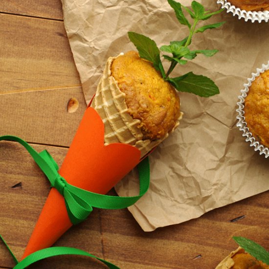 Naked Carrot Cupcakes