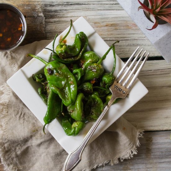 Pan Seared Padron Peppers