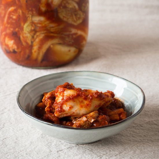 Gluten-Free, Vegan Kimchi