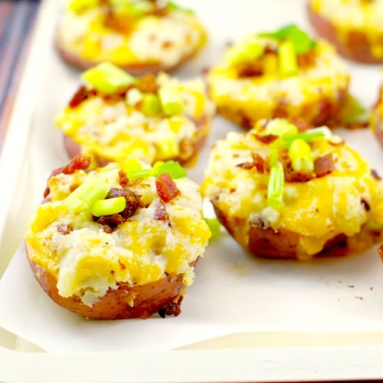 Caesar Twice Baked Potatoes