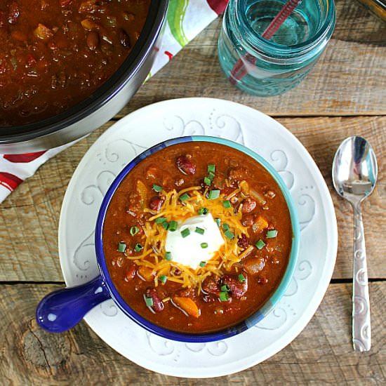 Clean Eating Pumpkin Chili