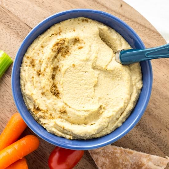 Vegan Honey Mustard Hummus