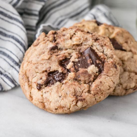 Chocolate Chip Toffee Cookies