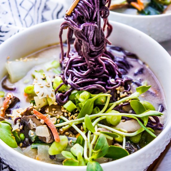 Miso Tahini Ramen Noodle Bowls