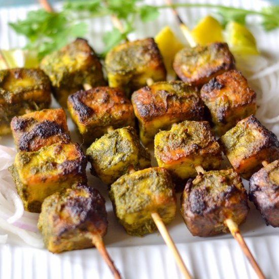 Hariyali Paneer Tikka