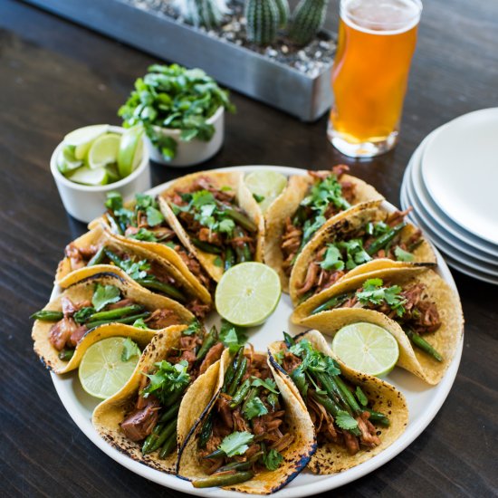 Gochujang Jackfruit Tacos