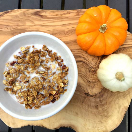 Pumpkin Spice Granola