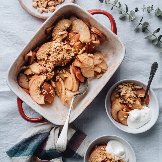 Gluten-free Apple Crumble