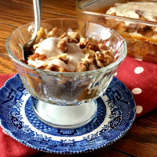 Pumpkin Bread Pudding