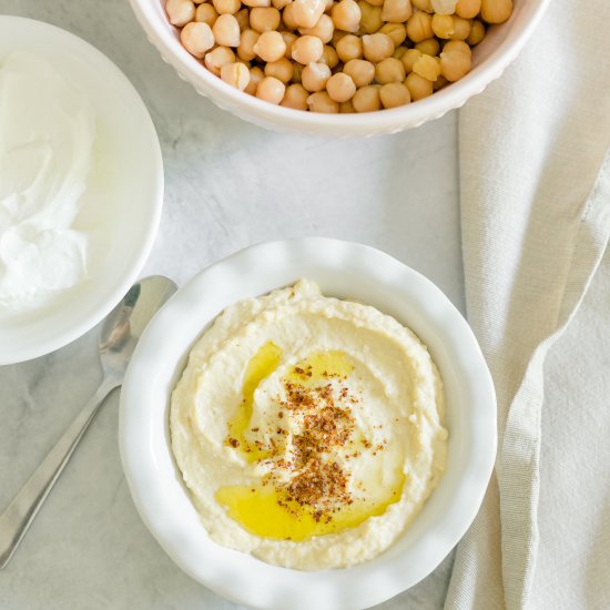 Greek Yogurt Hummus