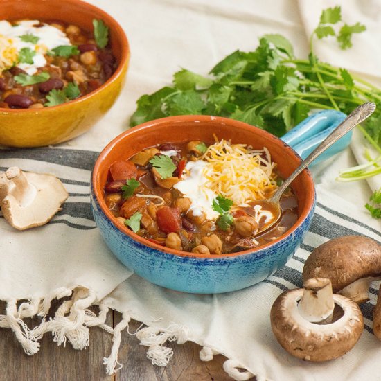 Mushroom Chipotle Chili