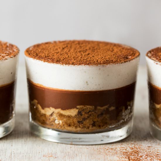 Vegan tiramisu