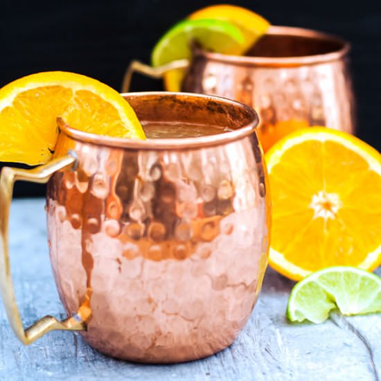 French Mule Cocktail