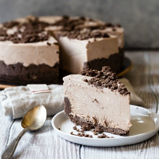 Frosty Chocolate Cheesecake