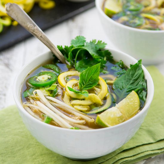 Instant Pot Chicken Pho w/ Zoodles