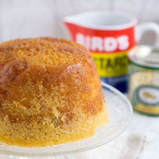 Instant Pot Steamed Syrup Pudding